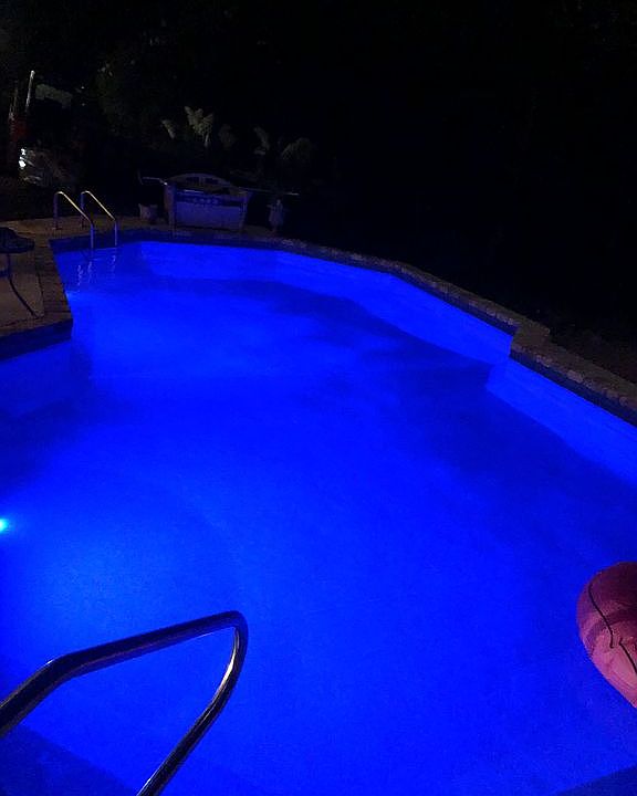 Lighted pool