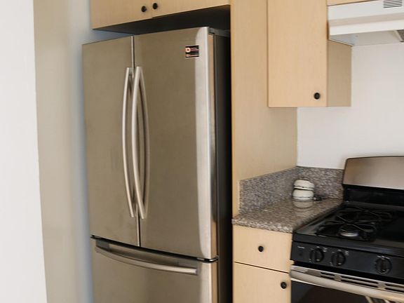 French Door Fridge and Granite Counter