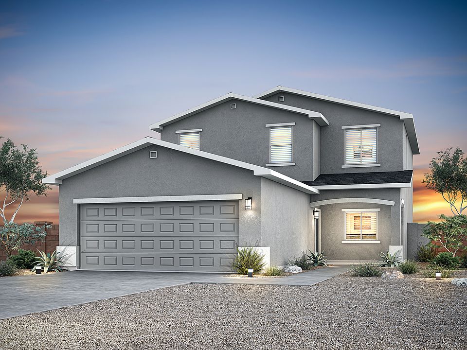 Rendering of the Oak at dusk.