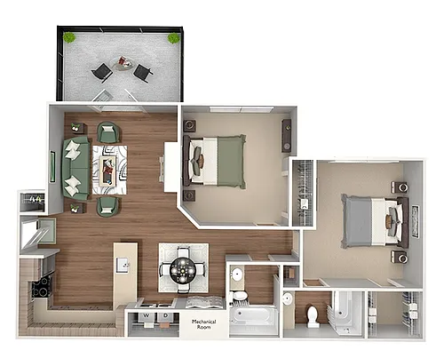 Floor plan B1