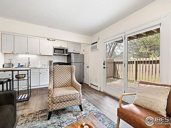 View of kitchen from the living room