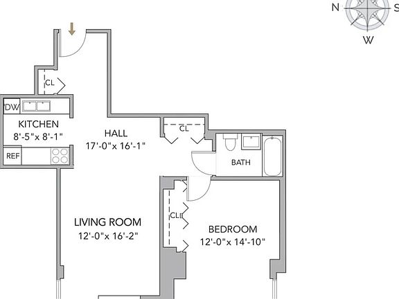 2nd image of 111 W 67th St APT 34B