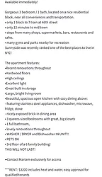 Rented by RealTegrity NY LLC