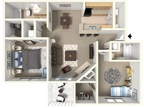 Floor plan Preakness