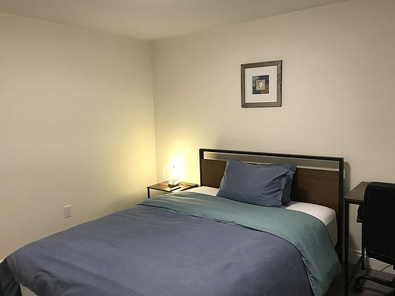 Bedroom B: $1210 Private room with Queen sized Bed (Shared bathroom)