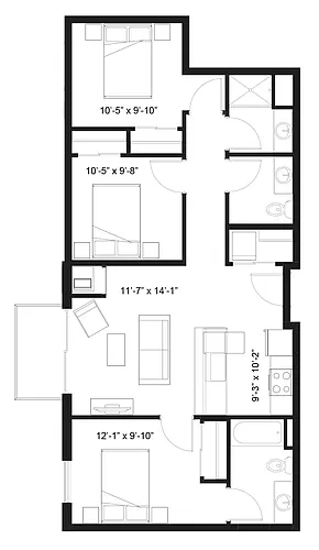 Floor plan Ares