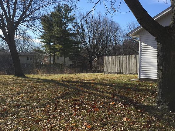 Side and back yard