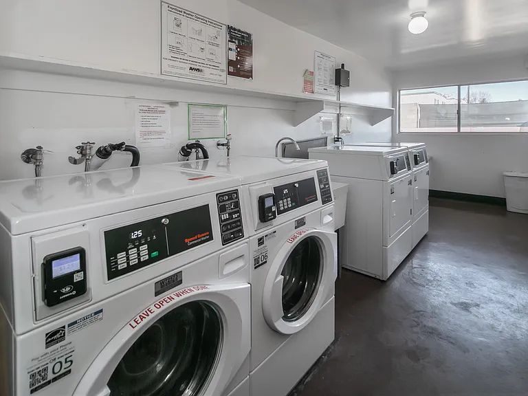 Private Self Pay Washing and Dryer Machines for Residents ONLY
