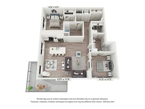 Floor plan B3