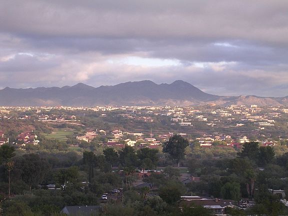 View north from front porch