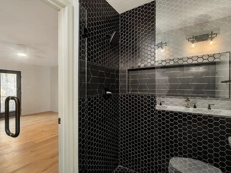 Primary bath shower