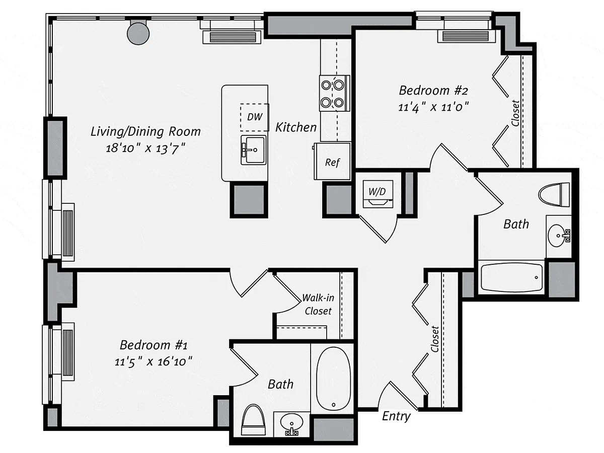 Floor plan The Beacon