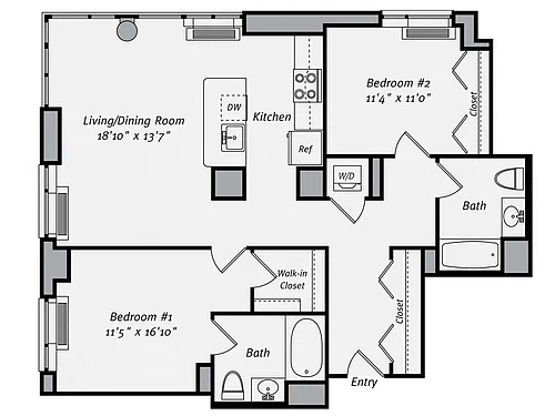 Floor plan The Beacon