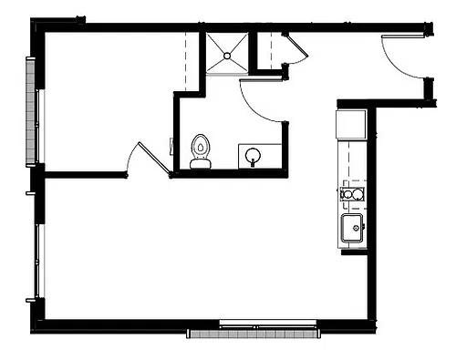 Floor plan The Bayside
