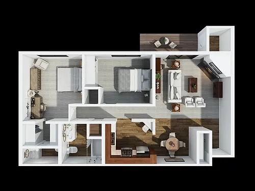 Floor plan 2Br