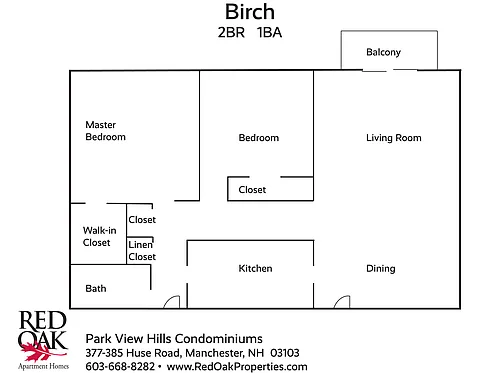 Floor plan Birch