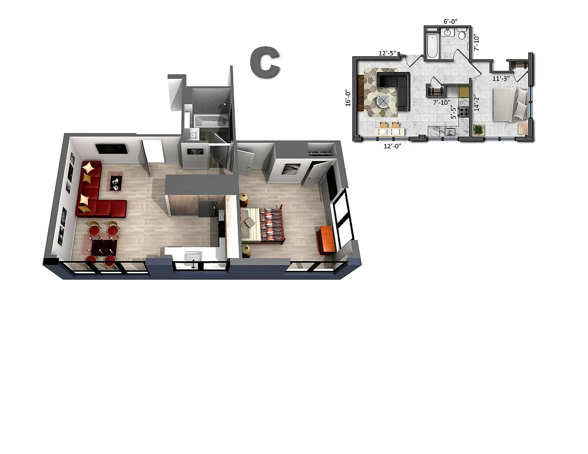 Building Photo - 2121 7th Ave #5C