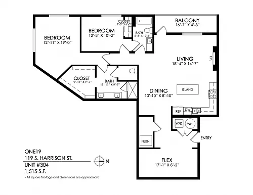 Floor plan Harrison