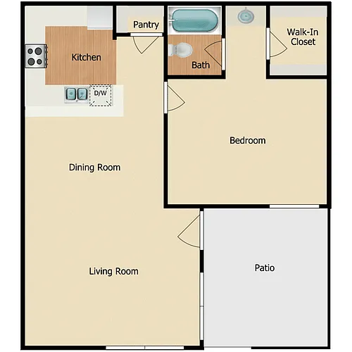 Floor plan Plan B