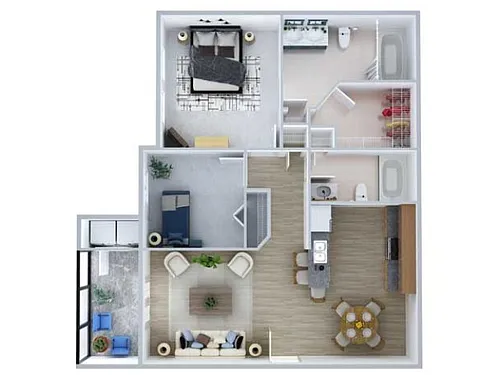 Floor plan Mission