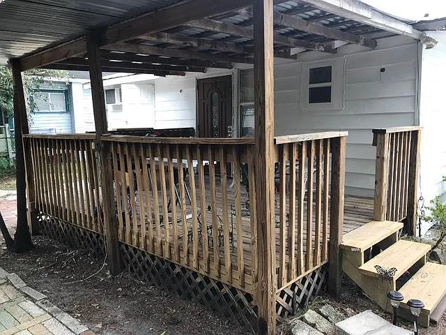 Exclusive Use of the Large, Covered Porch. Soon To Be Resealed.