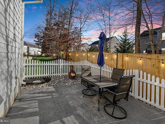 Beautiful stamped patio