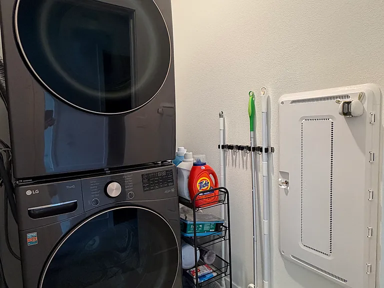 In-unit laundry. Washer and dryer included