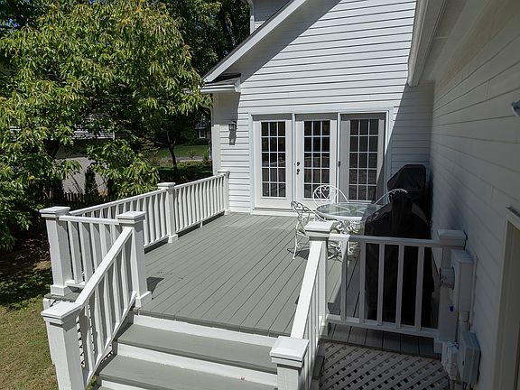 Back deck off kitchen