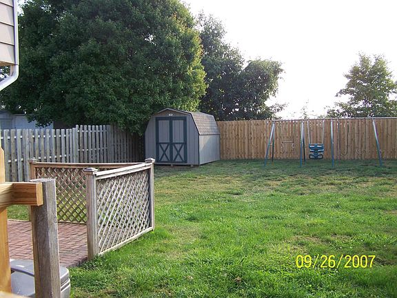 Rear yard