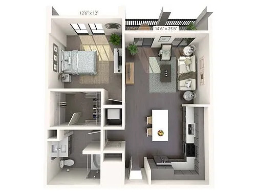 Floor plan Merlot
