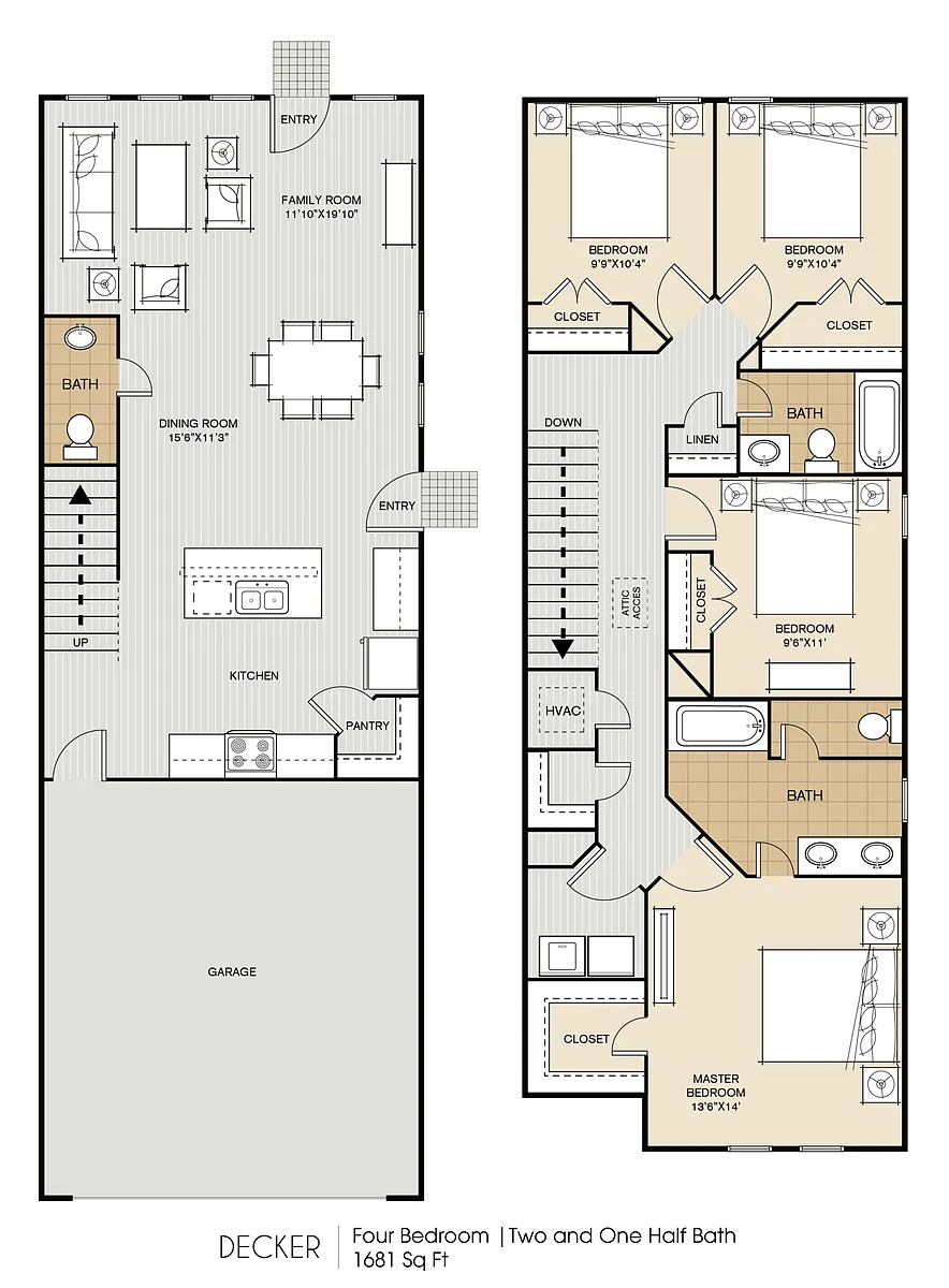 Floor plan D1