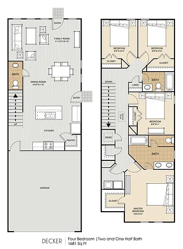 Floor plan D1