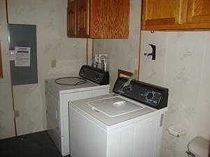 laundry area