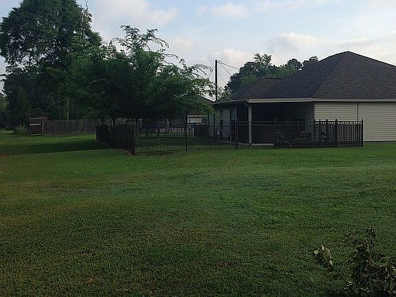 Back view of home from side 