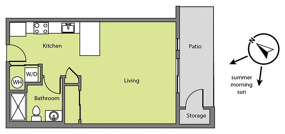 Floor plan 109 Chile Line - Ground Floor