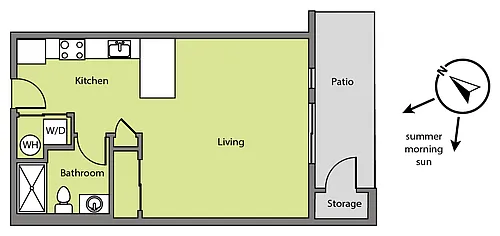 Floor plan 109 Chile Line - Ground Floor