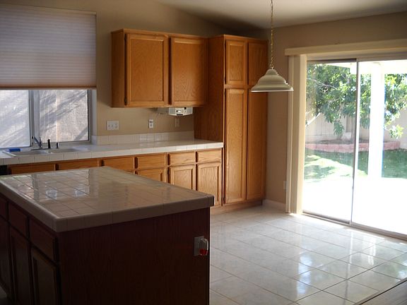 Island and eating area.