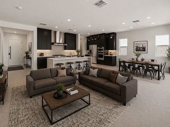 Great Room Virtually Staged