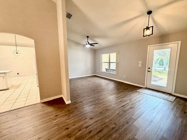 Primary to front door