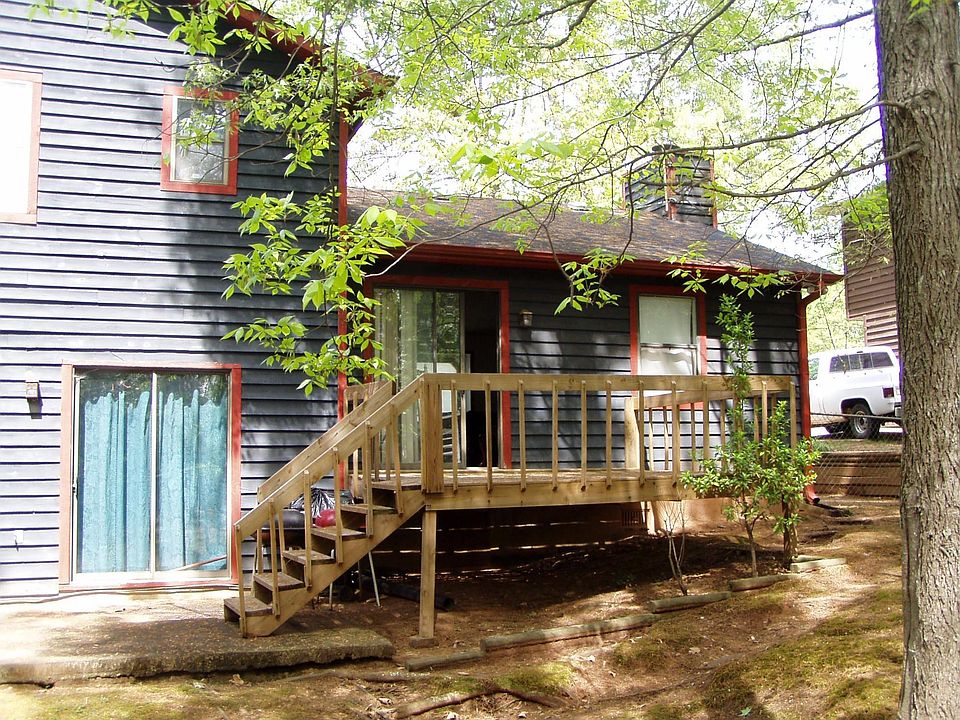Back of House with Deck
