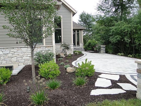 Brick & Stone Patio