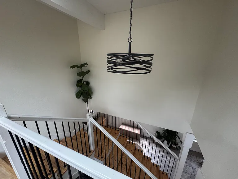 stairwell to second floor