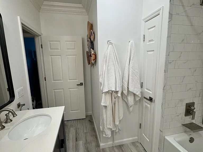 First floor bath