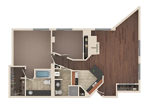 Floor plan Pinnacle | 21st Floor