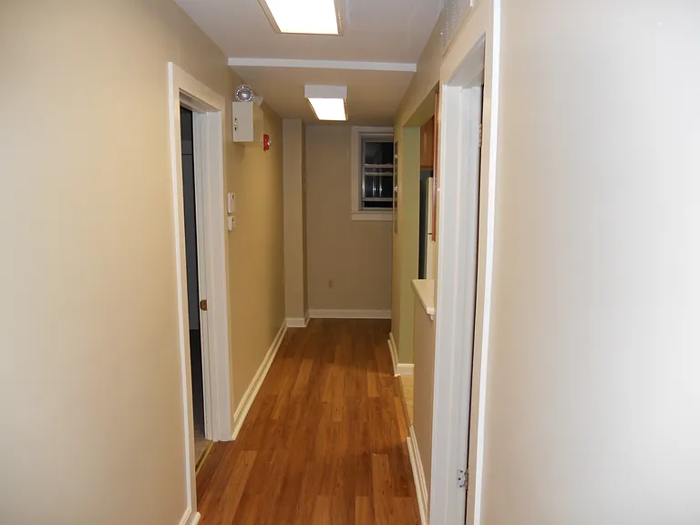 Second floor hallway looking South.