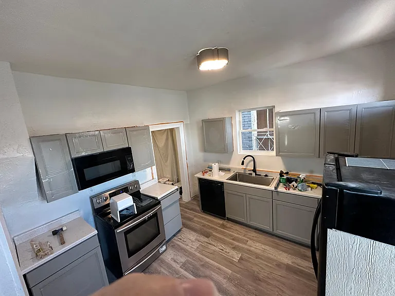 Kitchen looking toward Dining Room Entry