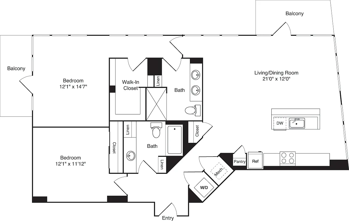 Floor plan C01-2
