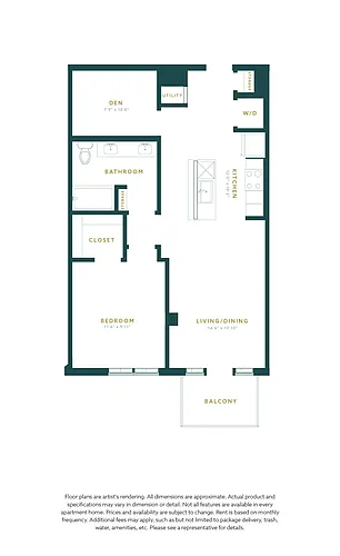Floor plan A61