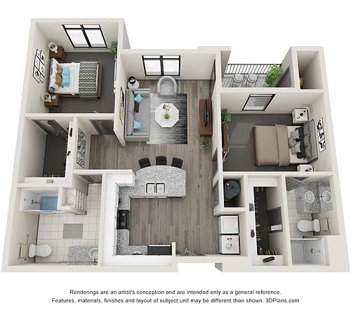 Floor plan Robinson