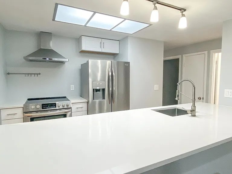newly remodeled kitchen